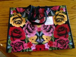 NWT VERA Bradley HAVANA ROSE MARKET XL Tote RECYCLABLE shopp